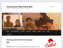 Tablet Screenshot of cateringmurahbali.com